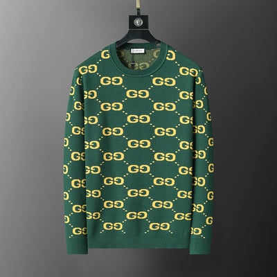 3112# G New Style Pullover Sweater - Green