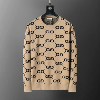 3112# G New Style Pullover Sweater in Khaki