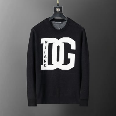 5015#D New Style Long-Textured Logo Pullover, M - 3XL, Black