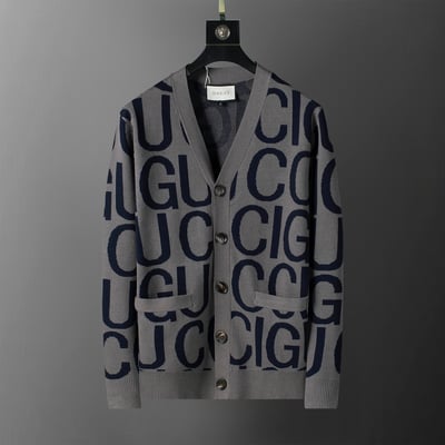 5011#G New Style Cardigan Sweater M-3XL Black