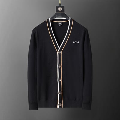 5039#B New Style Cardigan Sweater M-3XL Black