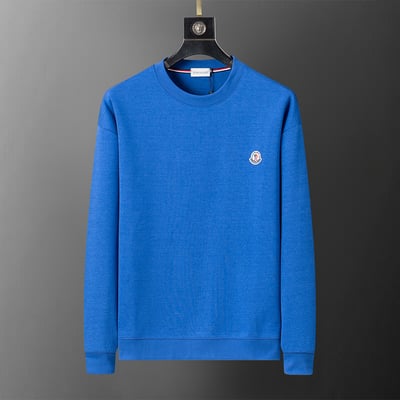 99207#M Fall/Winter New Long-Sleeved Sweatshirt M-3XL Blue